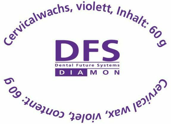 DFS Diamon | Cervikalwachs, violett, 60g | 91641