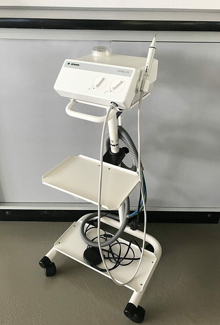 EMS Airflow S1 Pulverstrahlgerät inkl. Cart Prophylaxe Gerät Überarbeitet | 75800