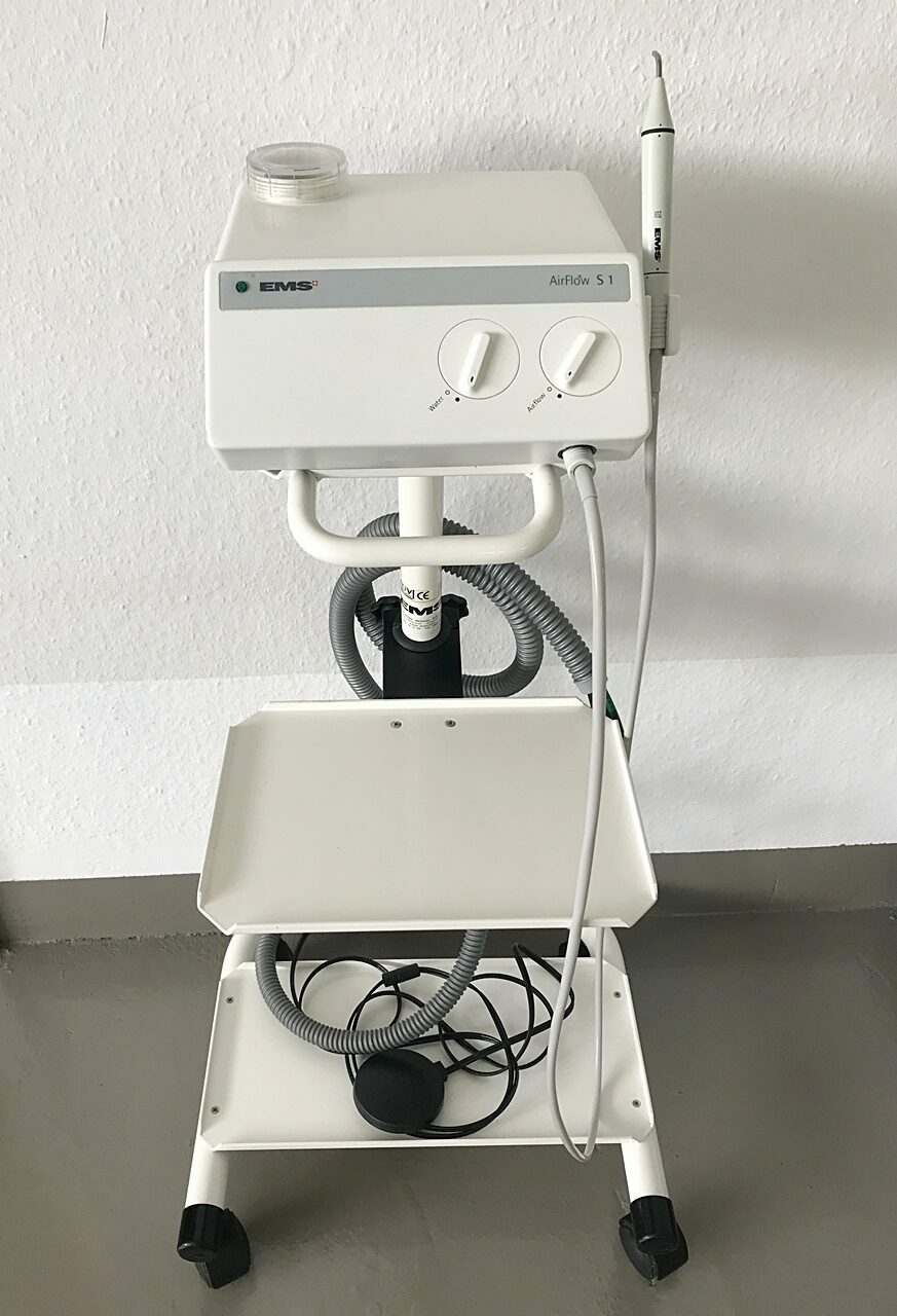 EMS Airflow S1 Pulverstrahlgerät inkl. Cart Prophylaxe Gerät Überarbeitet | 75799