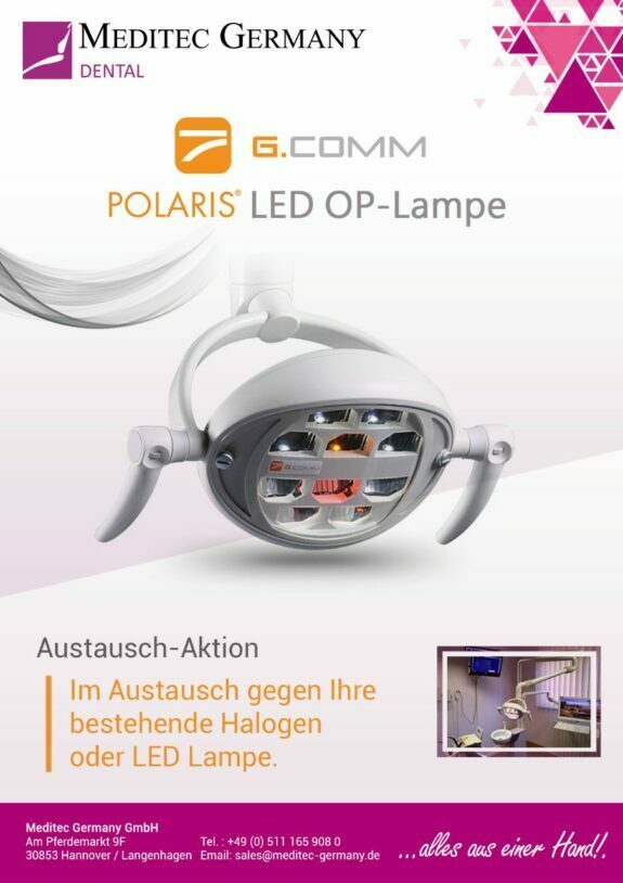 Gcomm  Polaris LED OP-Lampe NEU „Sonderaktion“ | 92422