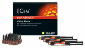 Kulzer iCEM Self Adhesive | Dualhärtendes All-in-One Befestigungskomposit Kulzer iCEM Self Adhesive | Dualhärtendes All-in-One Befestigungskomposit
