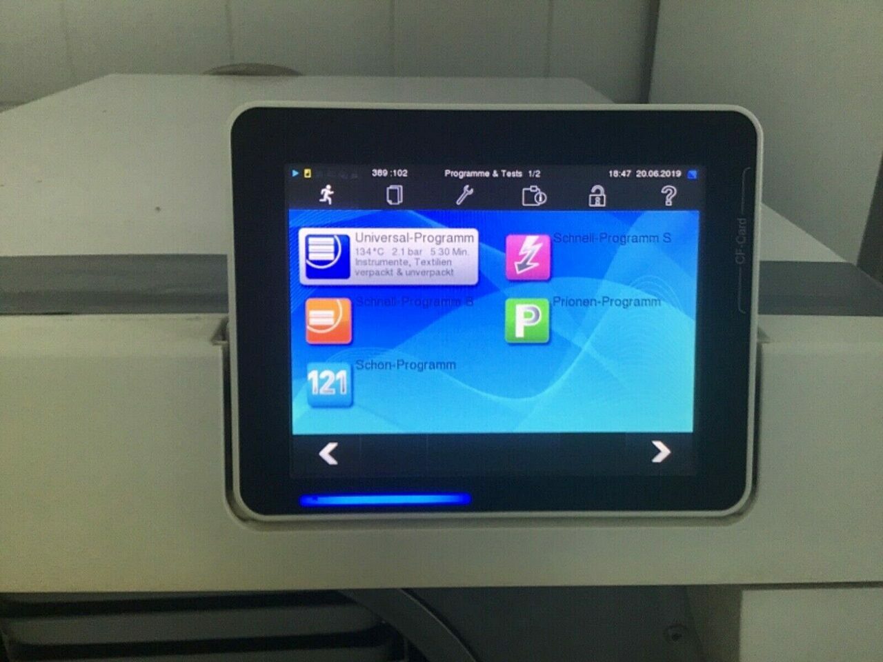 Melag Vacuklav 44B+ Sterilisator B-Klasse Autoklav Baujahr 2010 gewartet | 75782