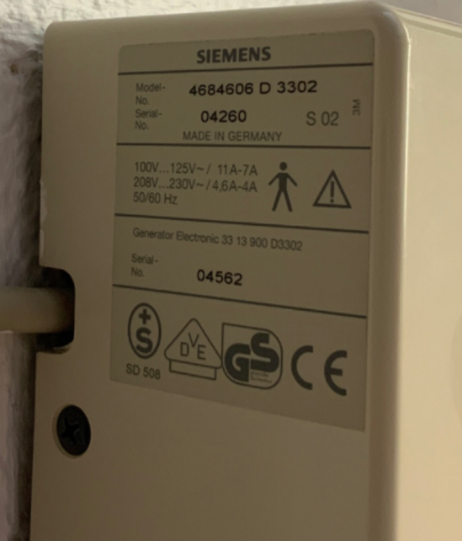 Sirona Heliodent DS gebraucht - blaudental