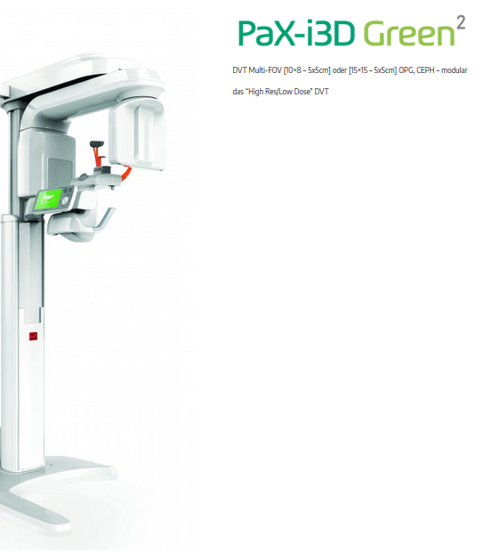 orangedental PaX-i 3D 10 GREEN gebraucht | 74440