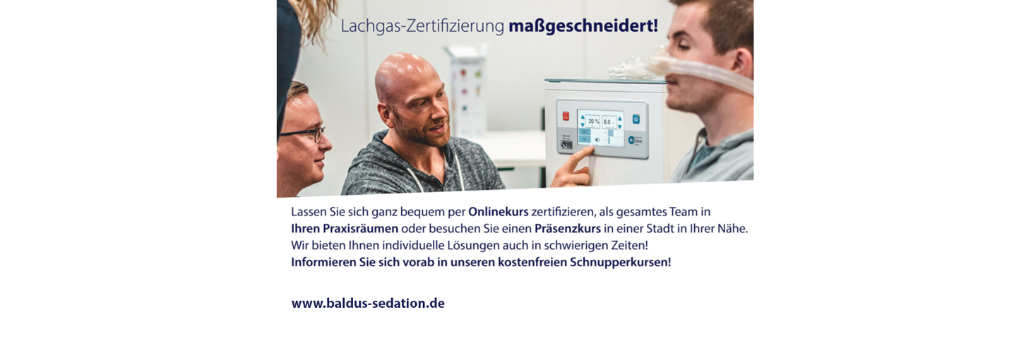 Baldus Sedation GmbH & Co. KG Baldus Sedation GmbH & Co. KG