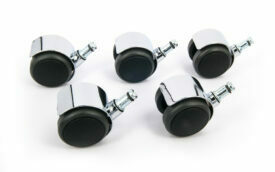 Stuhlrollen für SIEMENS Sirona S Rollhocker / Arbeitssessel Chrom Stuhlrollen für SIEMENS Sirona S Rollhocker / Arbeitssessel Chrom