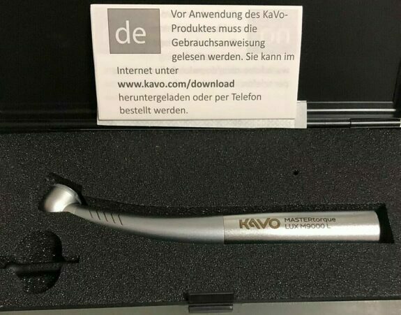 KaVo MASTERtorque LUX M9000L Turbine mit Licht für Multiflex Kupplung Neu & OVP | 107048