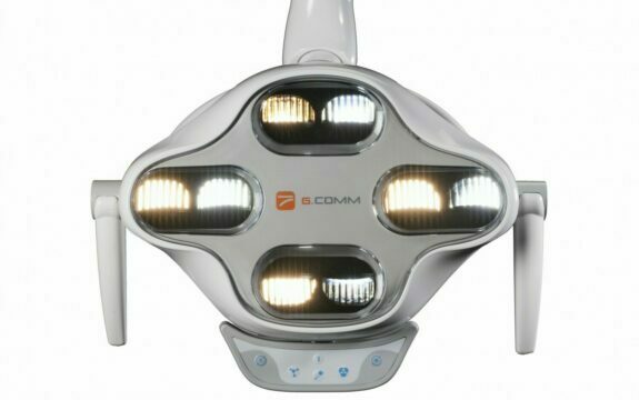 Gcomm Iris LED OP Leuchte inkl. Adapter für KaVo Sirona Ultradent etc Neu | 107215
