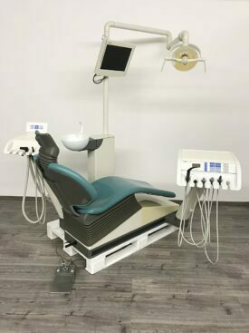 Sirona C2+ Plus Behandlungseinheit Zahnarztstuhl Trockenabsaugung Sirona C2+ Plus Behandlungseinheit Zahnarztstuhl Trockenabsaugung