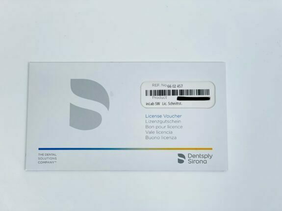 Dentsply Sirona InLab CAD SW 20.0 SCHNITTSTELLEN Modul NEU | 116145