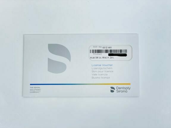 Dentsply Sirona InLab CAD SW 20.0 herausnehmbarer Zahnersatz Modul NEU | 116151