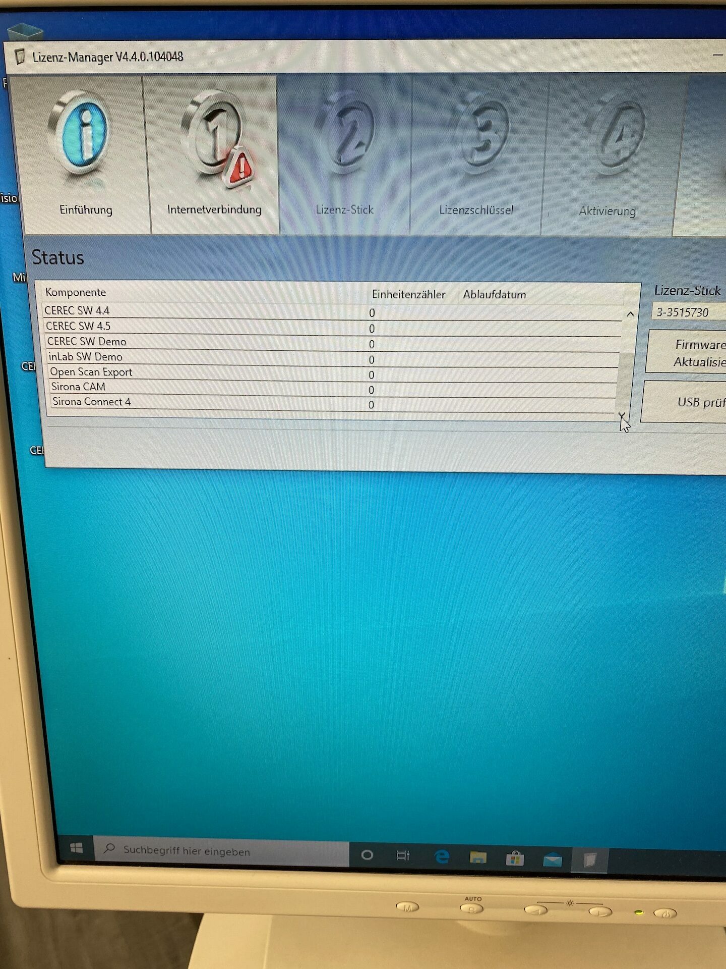 SIRONA CEREC AC Bluecam Software SW 4.5.2 | 121135