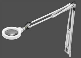 LED Ringlupenleuchte Standard 5,3W mit Federgelenkarm / 3S LED Ringlupenleuchte Standard 5,3W mit Federgelenkarm / 3S