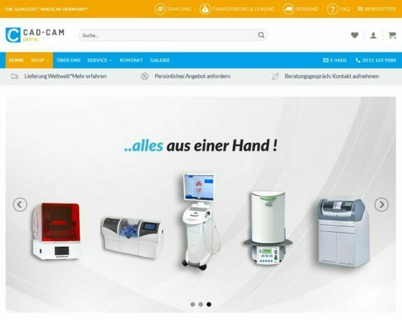 CAD-CAM DENTAL – Ihr Spezialist für CEREC und CAD/CAM-Geräte | 121066