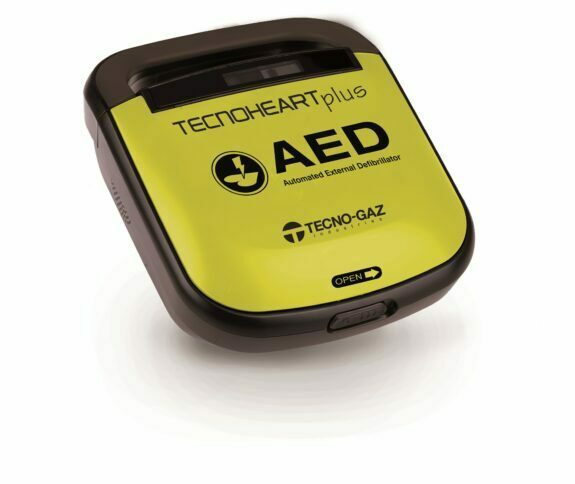 Sonderaktion 30% Rabatt – AED Defibrillator TecnoHeart Plus – für Erwachsene und Kinder! | 124228
