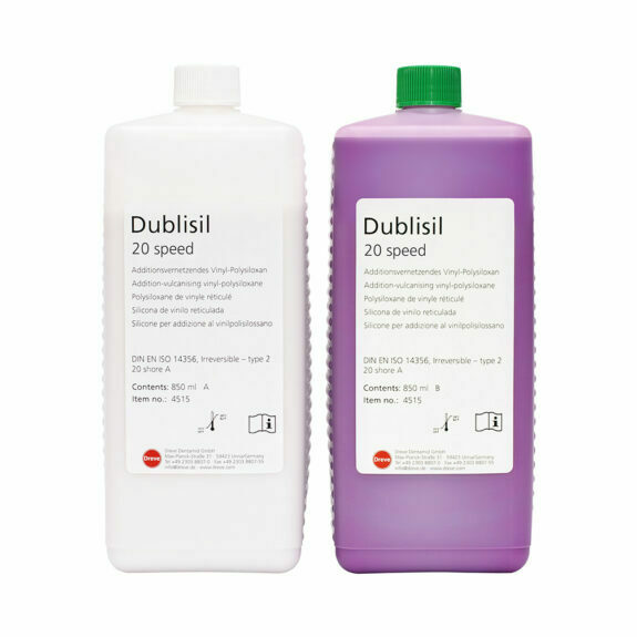 Dreve Dublisil® 20 speed – Dubliersilikon – 2x 850ml Flaschen | 131455