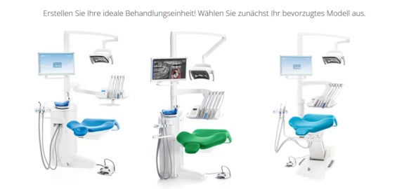 Planmeca Konfigurator für Behandlungseinheiten | 145603