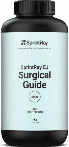 SprintRay EU Surgical Guide Clear | 137168