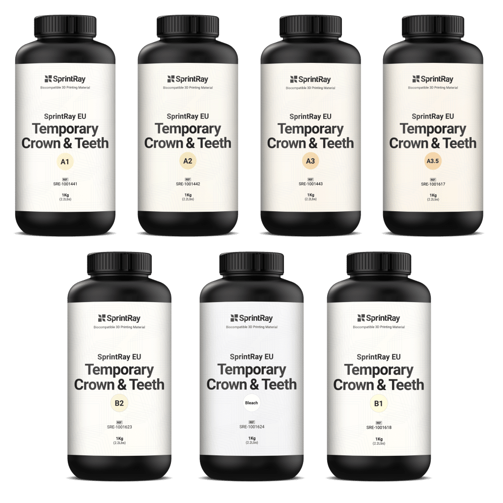 SprintRay EU Temporary Crown and Teeth blaudental