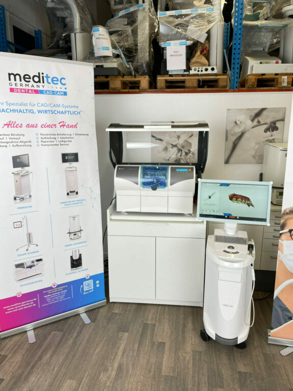 Sirona CEREC AC Omnicam mit AG Neovo TX-22W Touch Medical LED Monitor + CEREC MC XL Schleifeinheit | 138570