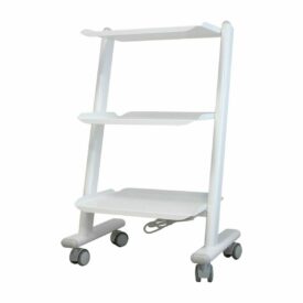 Rollwagen mit 3 Ablageflächen und 3 Universalsteckdosen Rollwagen mit 3 Ablageflächen und 3 Universalsteckdosen