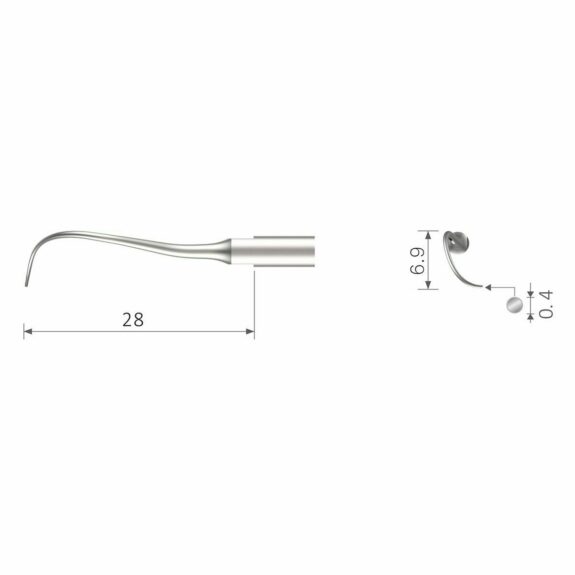 Ultraschall Perio-Spitze TK2R für Satelec* | 143642