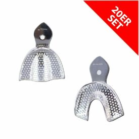 Abdrucklöffel – perforiert – 20er-Set Abdrucklöffel – perforiert – 20er-Set