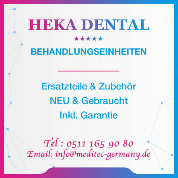 Ersatzteile HEKA DENTAL Behandlungseinheiten | 146190