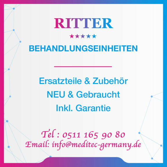 Ersatzteile RITTER Behandlungseinheiten | 146200