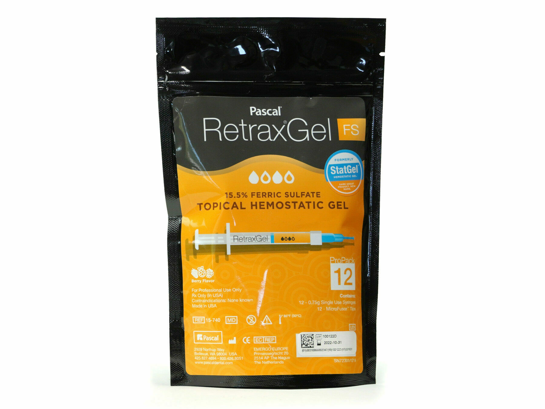 Sigma Dental Retrax® Gel FS Hämostatikum Gewebemanagement blaudental
