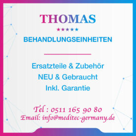 Ersatzteile THOMAS DENTAL Behandlungseinheiten Ersatzteile THOMAS DENTAL Behandlungseinheiten