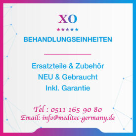 Ersatzteile XO Behandlungseinheiten Ersatzteile XO Behandlungseinheiten