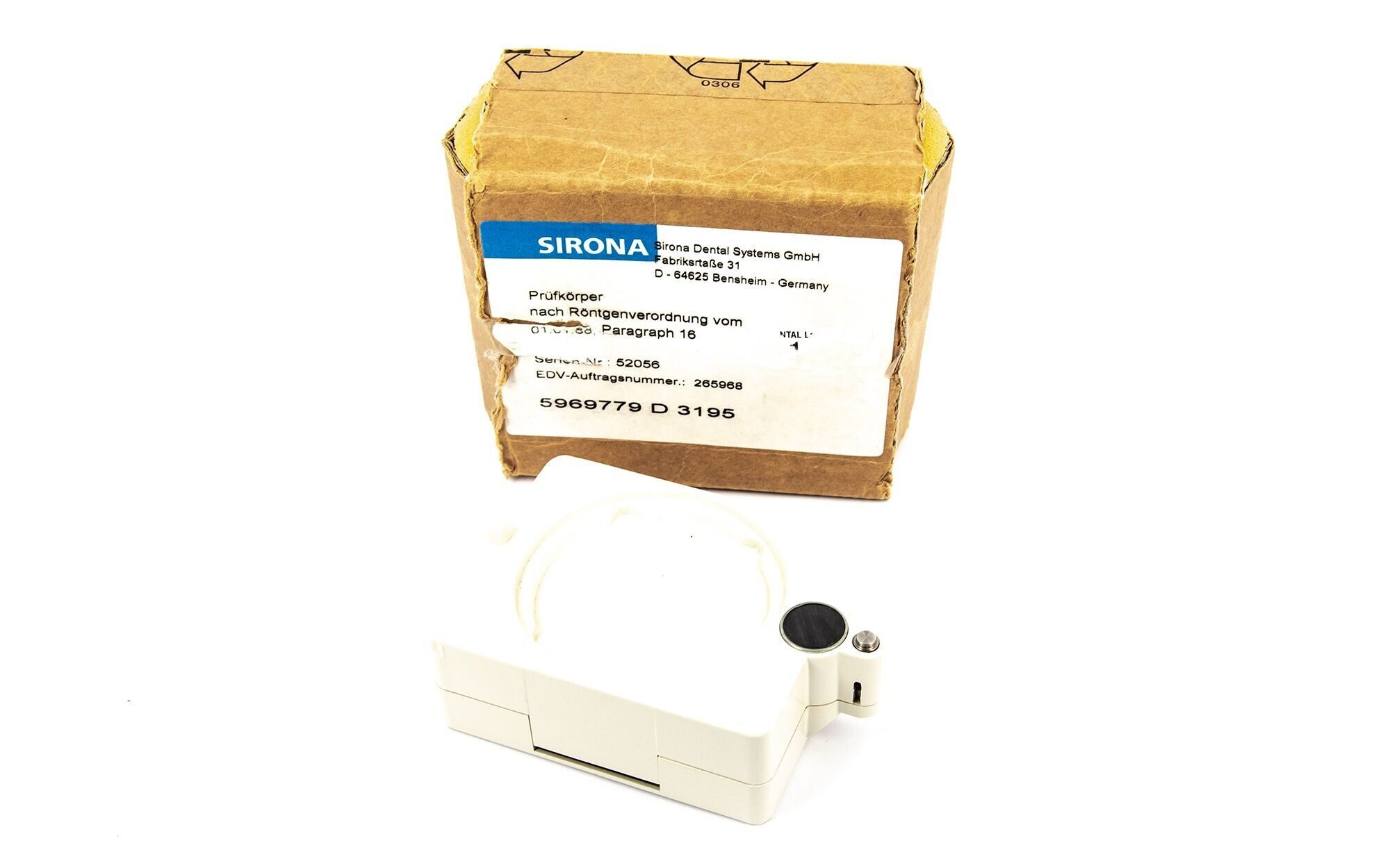 SIEMENS Sirona Prüfkörper Analog für Orthophos D3195 – neu | 329293 SIEMENS Sirona Prüfkörper Analog für Orthophos D3195 – neu | 329293