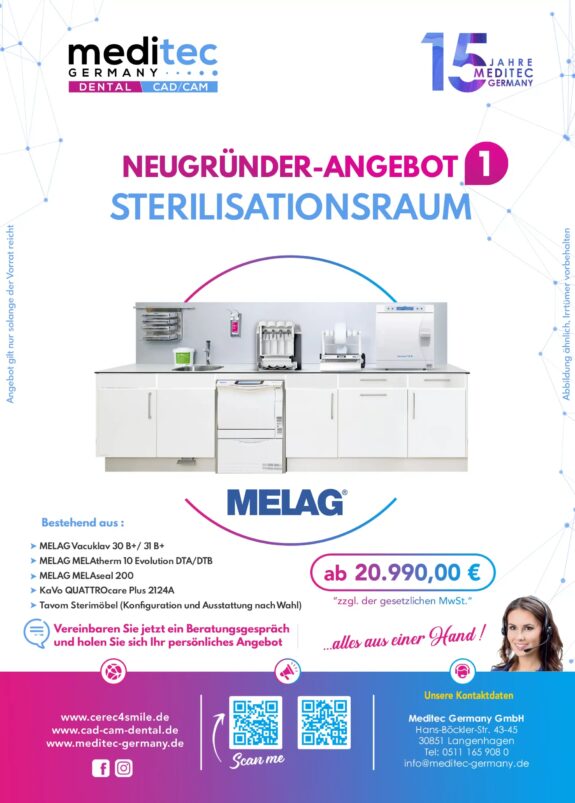 NEUGRÜNDER-ANGEBOT 1: MELAG STERILISATIONSRAUM | 148993