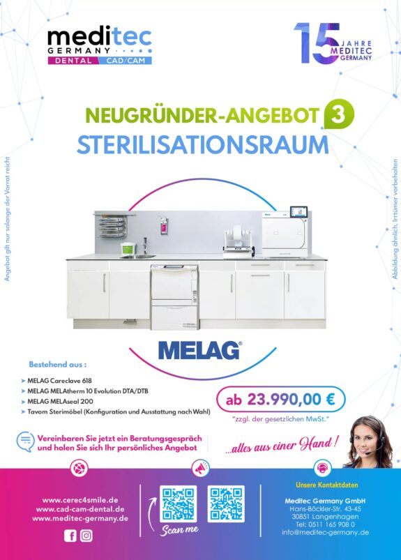 NEUGRÜNDER-ANGEBOT 3: MELAG STERILISATIONSRAUM | 149013