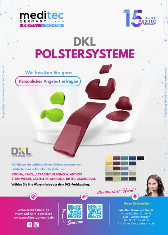 DKL-Polstersysteme: KaVo, Sirona, Ultradent, Planmeca, Stern Weber, uvm. | 150992