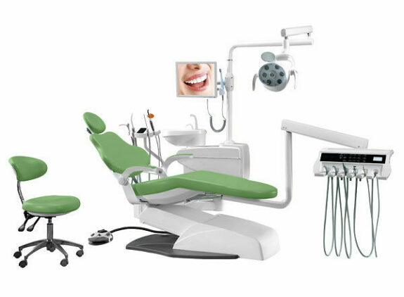 Neue DTC-328 L/R Behandlungseinheit für Links-/Rechtshänder inkl. Zahnarztstuhl und Lieferung innerhalb DE | 149661