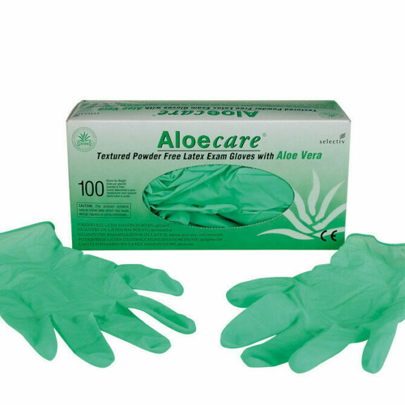 ALOE Care, Handschuhe, Latex, Box mit 100 Stk. | 154586
