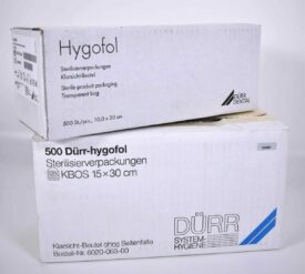 Dürr Hygofol Sterilisierverpackung, 15×30 u. 10×30 Pa Dürr Hygofol Sterilisierverpackung, 15×30 u. 10×30 Pa