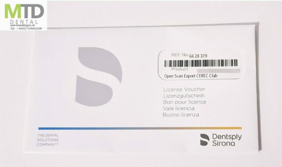 Sirona Cerec Open Scan Export Lizenz Code | 159369
