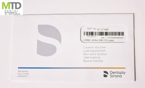 Sirona Cerec Ortho 2.0 Lizenz Code | 159360