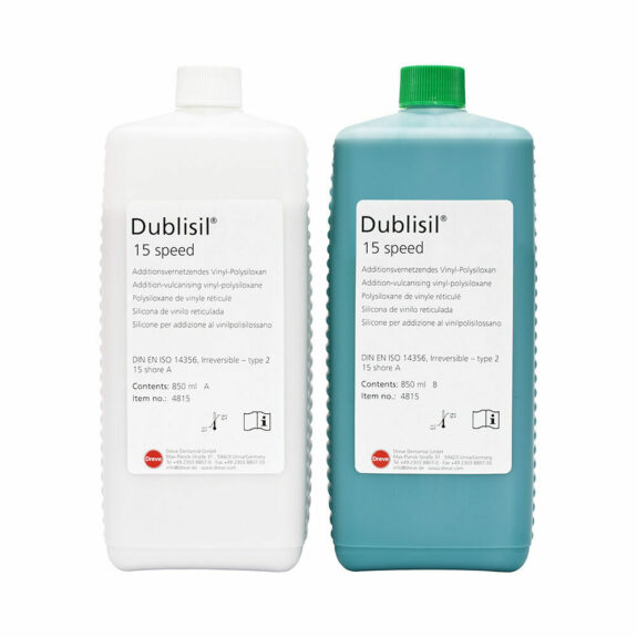 Dreve Dublisil® 15 speed – Dubliersilikon – 2x 850 ml Flaschen | 158637