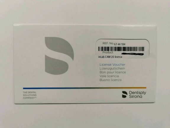 Dentsply Sirona inLab CAM Software 20.0 Lizenz 6744184 | 160362