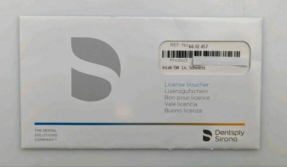 Dentsply Sirona inLab CAD Software Lizenz Schnittstellen Modul 6602457 | 160357