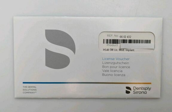 Dentsply Sirona inLab CAD Software Lizenz Implantologie Modul 6602432 | 160358