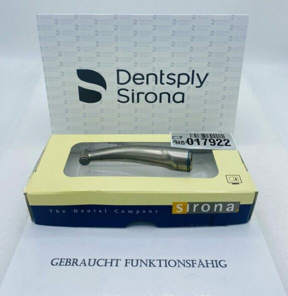 Siemens Sirona T1 Line C40L Winkelstück ISO mit Licht blau 1:1 gebraucht MG01792 | 160822