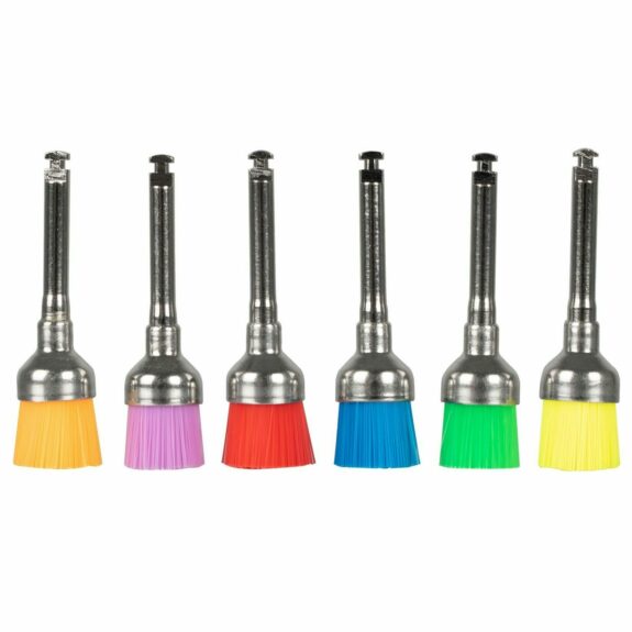 Polierbürsten Nylon Cup soft, bunt, 500er-Pack | 164156