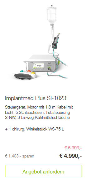 W&H GoodieBook Aktion Implantmed Plus SI-1023 | 168311
