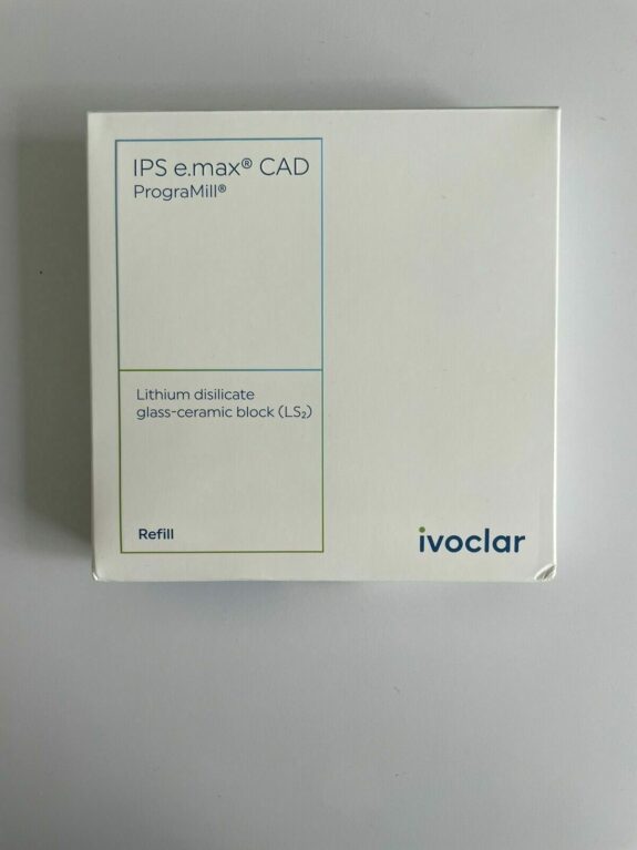 Ivoclar IPS e.max CAD PrograMill Lithium Disilicate glass-ceramic block HT A4/ C14 5 Stück | 168900