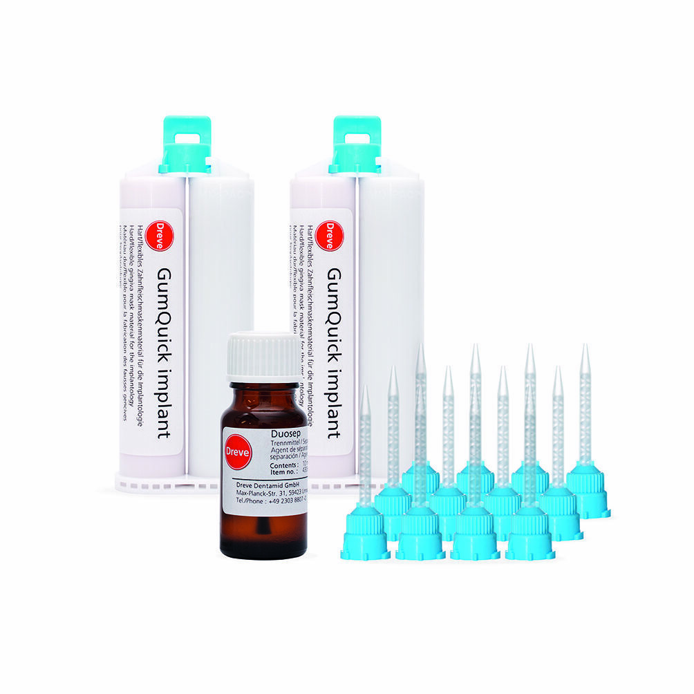 Dreve GumQuick implant – Zahnfleischmaske | 170356 Dreve GumQuick implant – Zahnfleischmaske | 170356